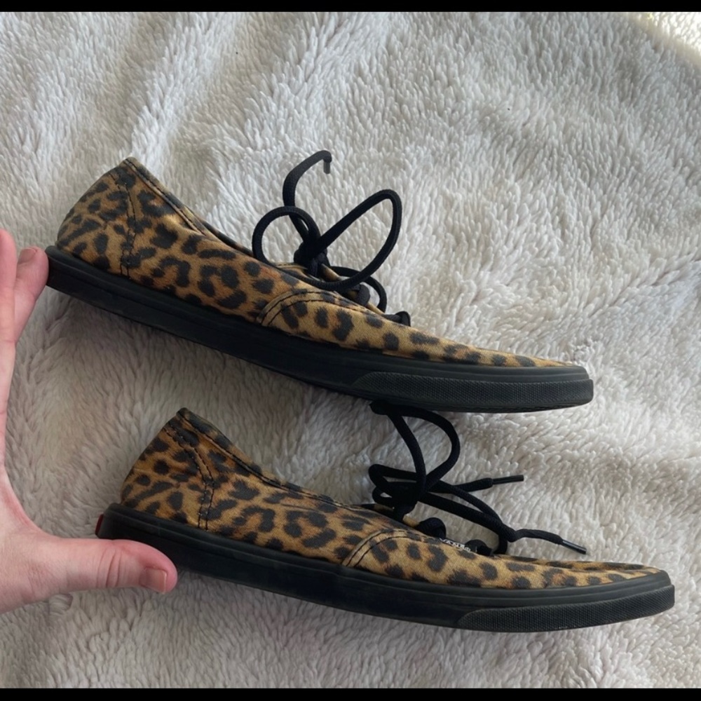 Cheetah / Leopard Print Vans - image 6